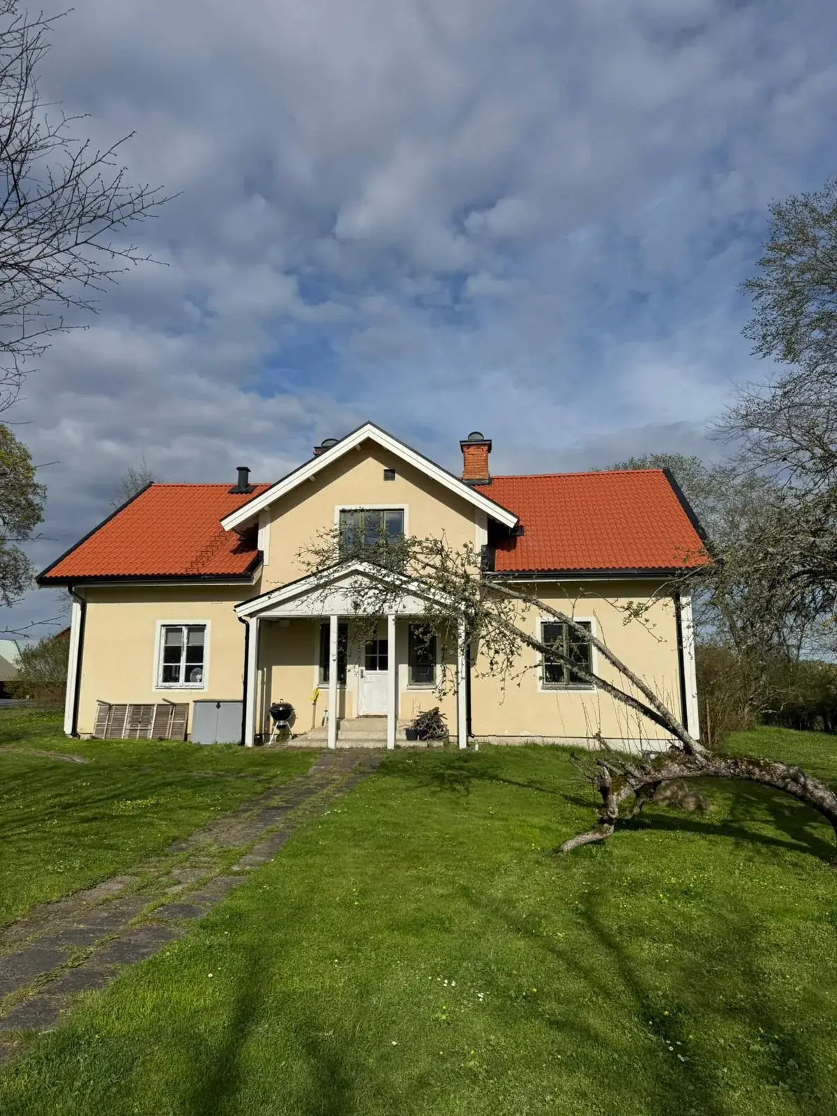 Färdigt takbyte, villa i Östergötland